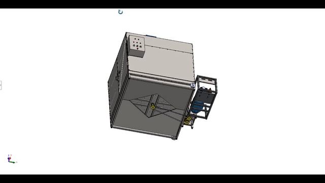 Обзор 3D модели стенда автоматического для мойки кубов АМК-1000 от Гидроарсенал
