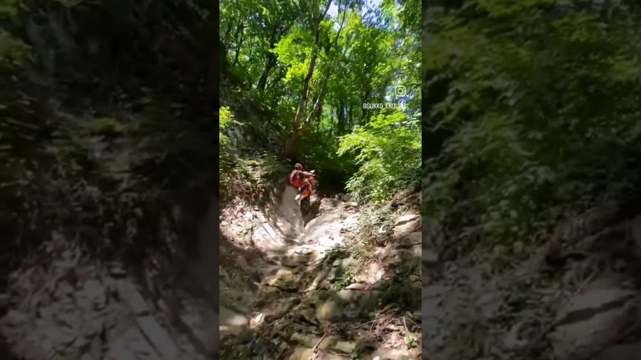 эндуро в щели "сосимба" #enduro #hardenduro #эндуро