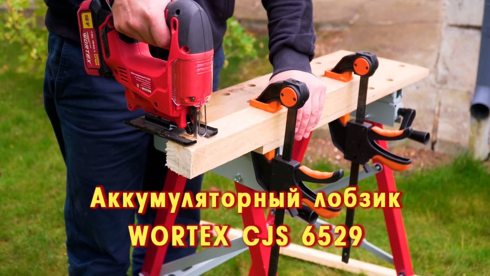 WORTEX CJS 6529 Аккумуляторный лобзик