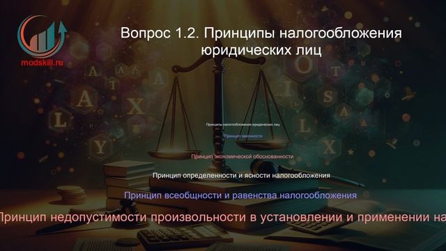 Налоговое право. Профпереподготовка. Лекция. Профессиональная переподготовка для всех!