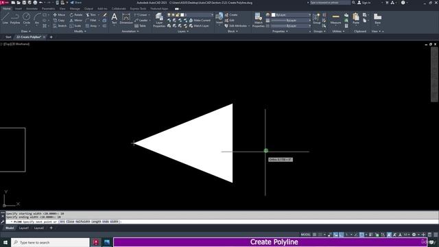 6. Create Polyline