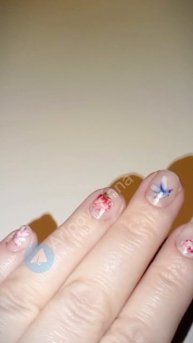 🍃🌺🦋Чувствуете приближение весны?😉 #весна #цветы #ногти