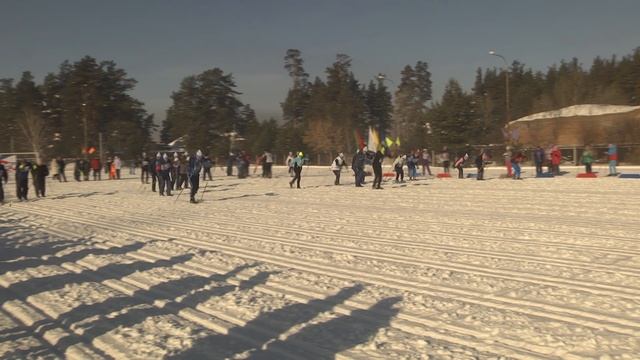 Лыжня России в Сузунском районе.