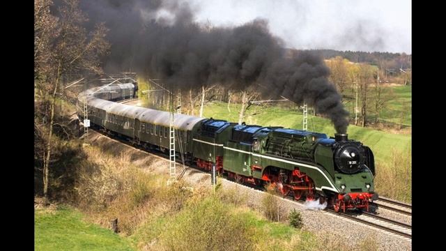 немецкий паровоз DR 18 201