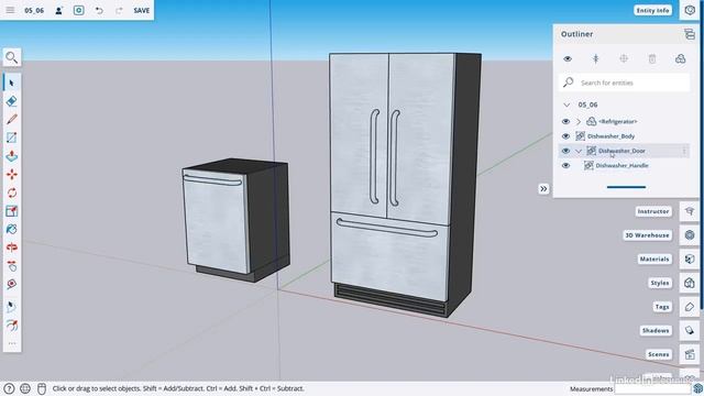 606 - SketchUp Go Outliner