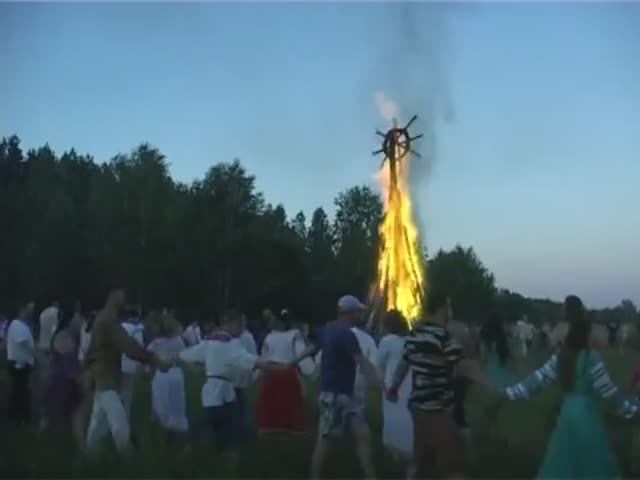 Купала в Орле (репортаж Истоки - Рен-ТВ)