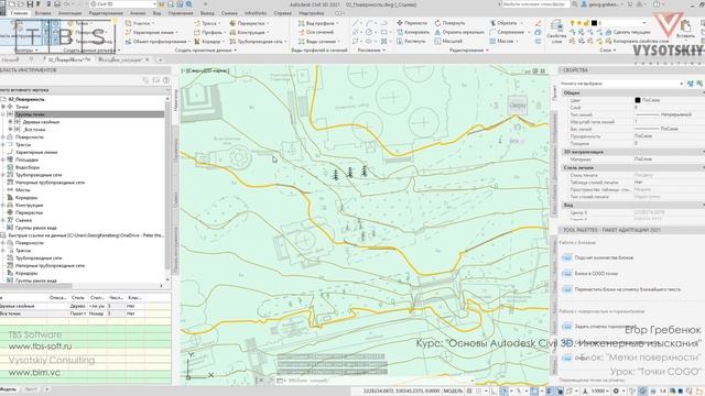 [Курс «Основы Autodesk Civil 3D»] Точки COGO