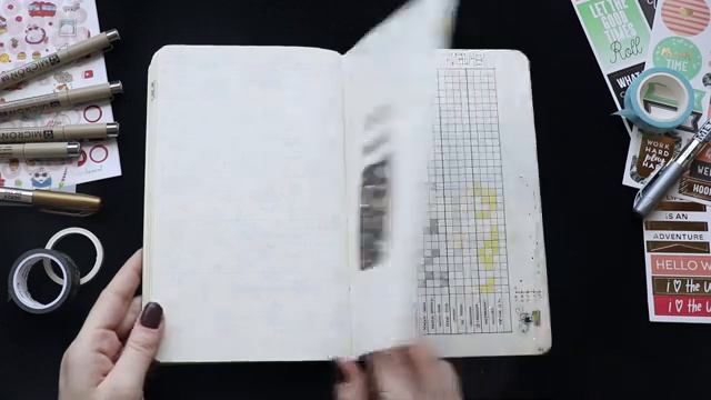 ЕЖЕДНЕВНИК 2017 📖 ВСЕ РАЗВОРОТЫ  BULLET JOURNAL: планирование и оформление