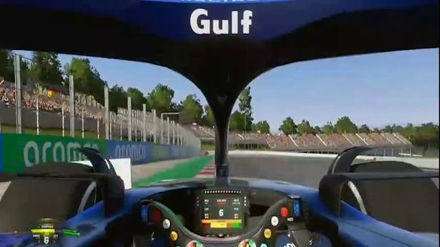 🔥 Битва в Барселоне! Полная гонка F1 2023 – Гран-При Испании за Williams!