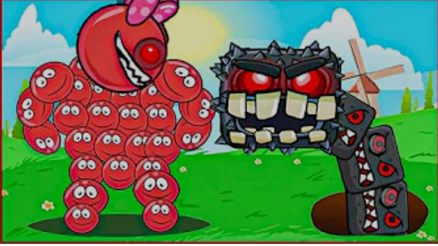 Красный Шарик Красныч и чёрный квадрат