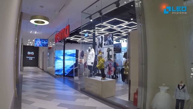 INDOOR видеоэкран для  магазина Reima, г. Москва,, Р4 мм