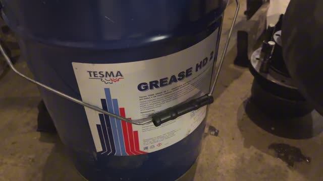 TESMA GREASE HD 2. Установка подшипника УАЗ