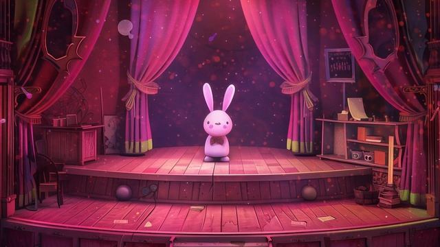 Rabbit Theater Adventure: Haunted Stage  I  Bedtime stories for kids in English