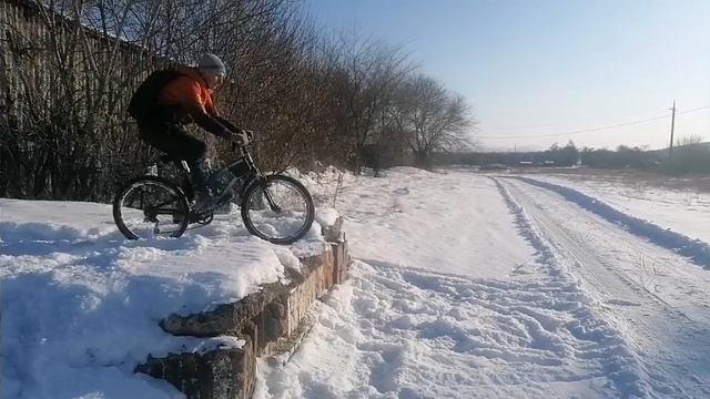 Дроп на 2х подвесе в тэп с 1 метра
