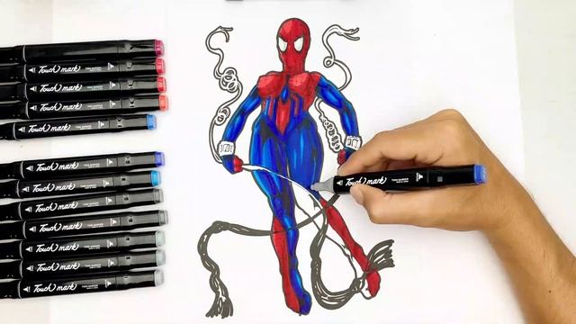 17 FEMALE SUPERHEROES Coloring Pages | DC+Marvel Coloring Pages [NCS Release]