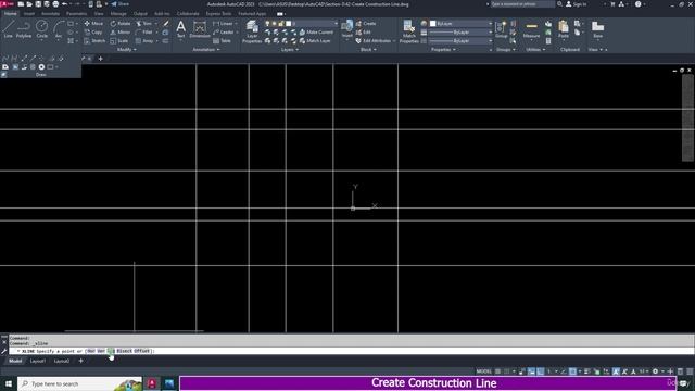 2. Create Construction Line