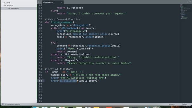 2 -Project 7 Personal AI Assistant with DeepSeek AI