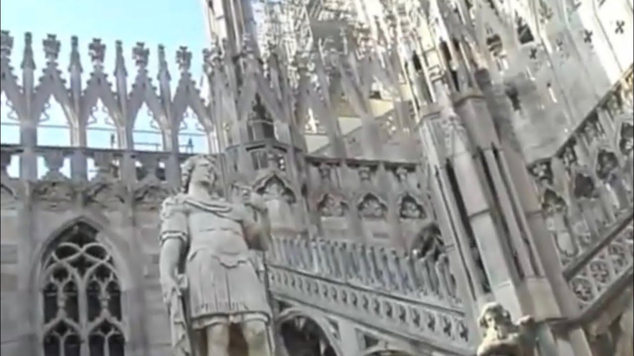 Милан. Крыша Миланского собора 20 ноября 2011 года