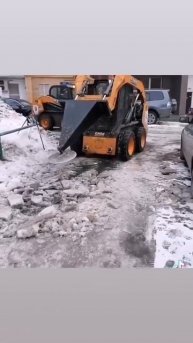 Скрепер на минипогрузчик