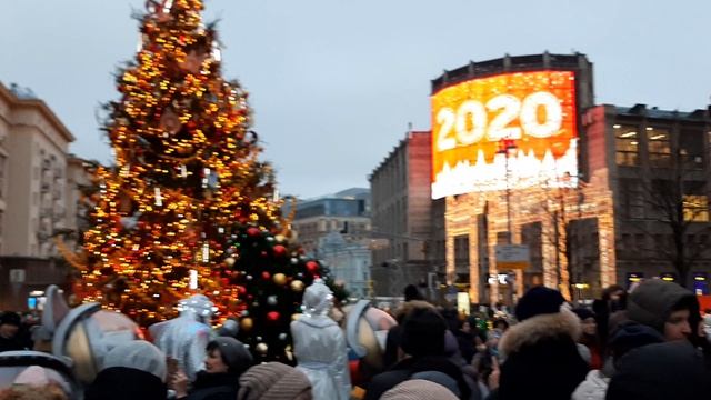 2020 год. Москва. Тверская улица.