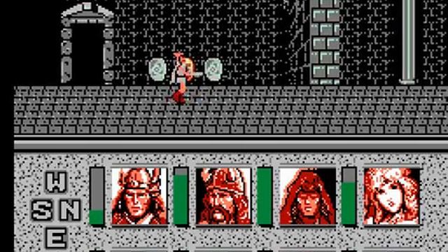 NES Прохождение [477] AD&D - Heroes of the Lance