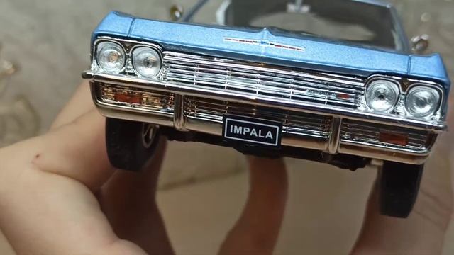 Chevrolet Impala IV(I)'1965 396 SS Hardtop Coupe. 1-24 Welly.+