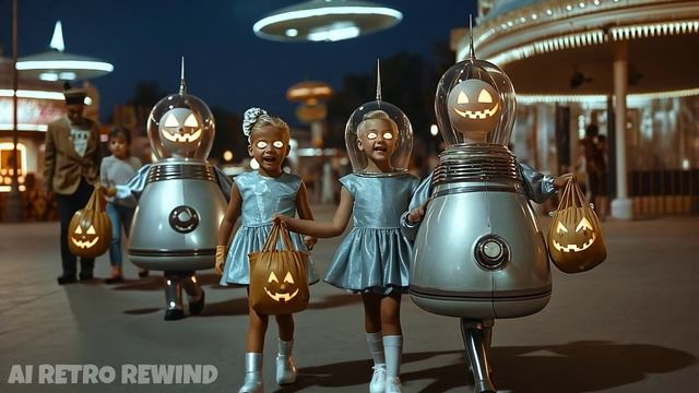 Retro Halloween A 1950s Futuristic Spookfest!