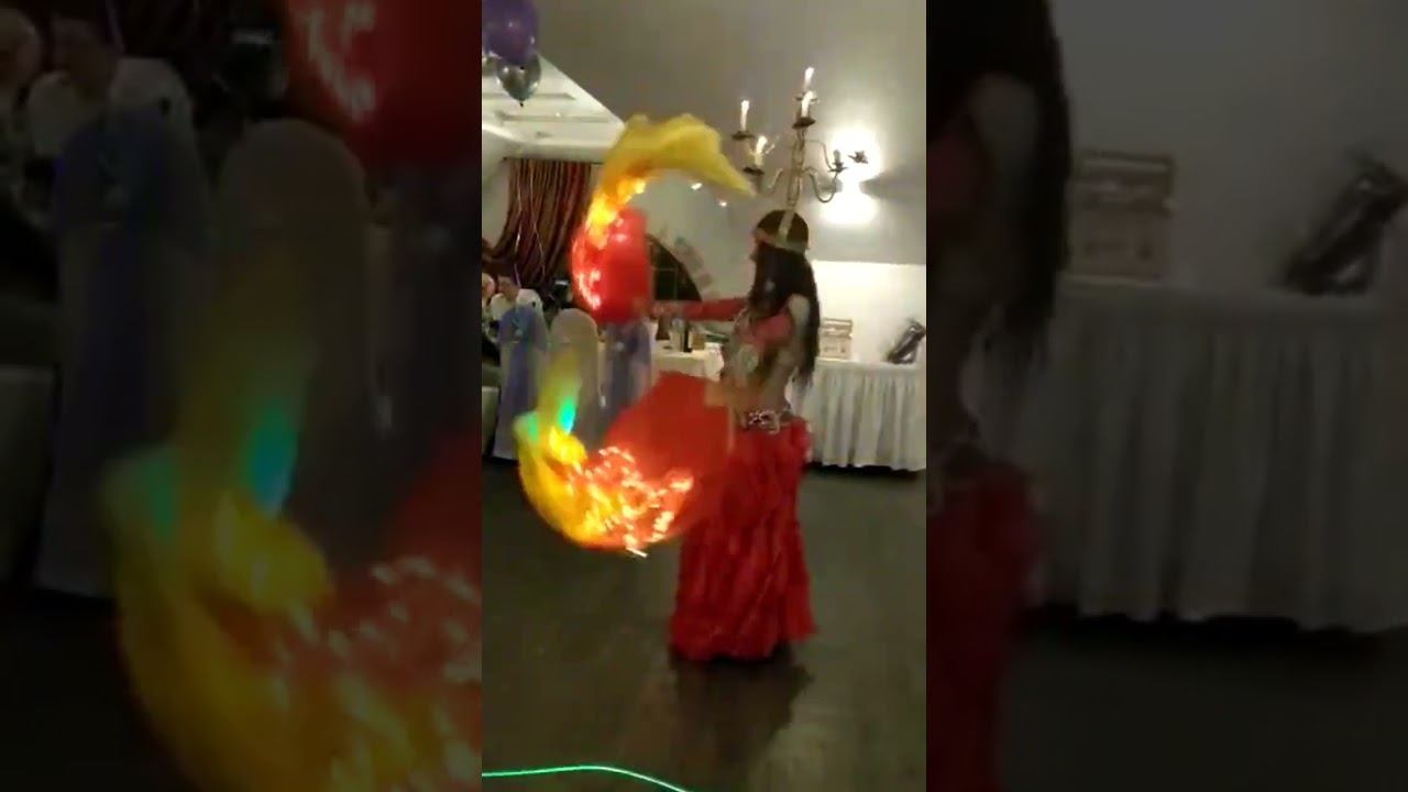 Танец с канделябром