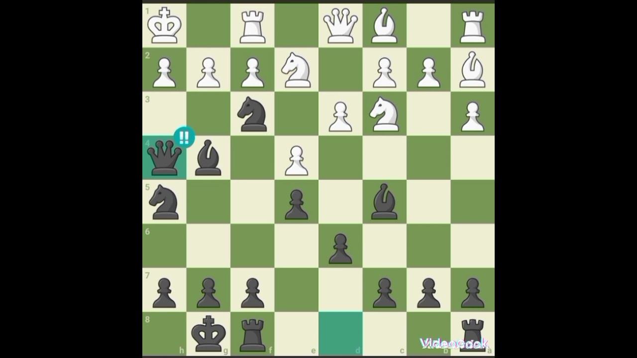 Two Brilliant moves!! Knight, Queen and Bishop attack!!!