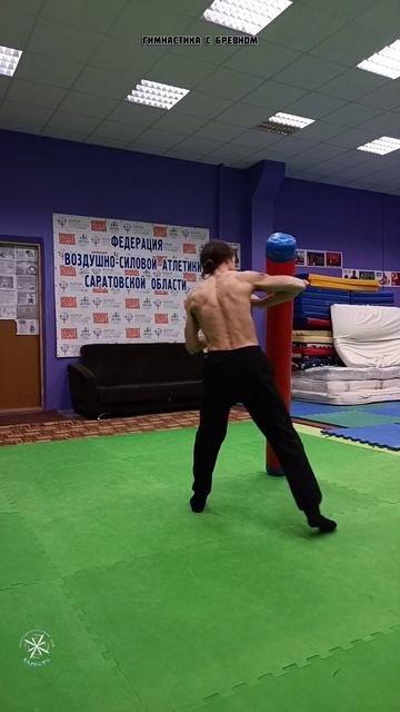 Упражнения 1-6 с Бревном 19.04.24 в Зале ФВСА. СКК "Вместе"