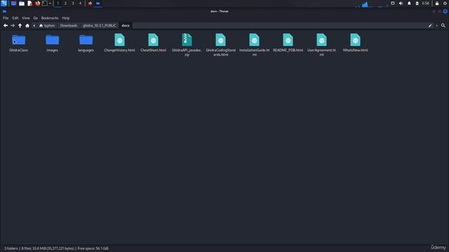 2. Creating Lab 2. Downloading Ghidra and File Structure