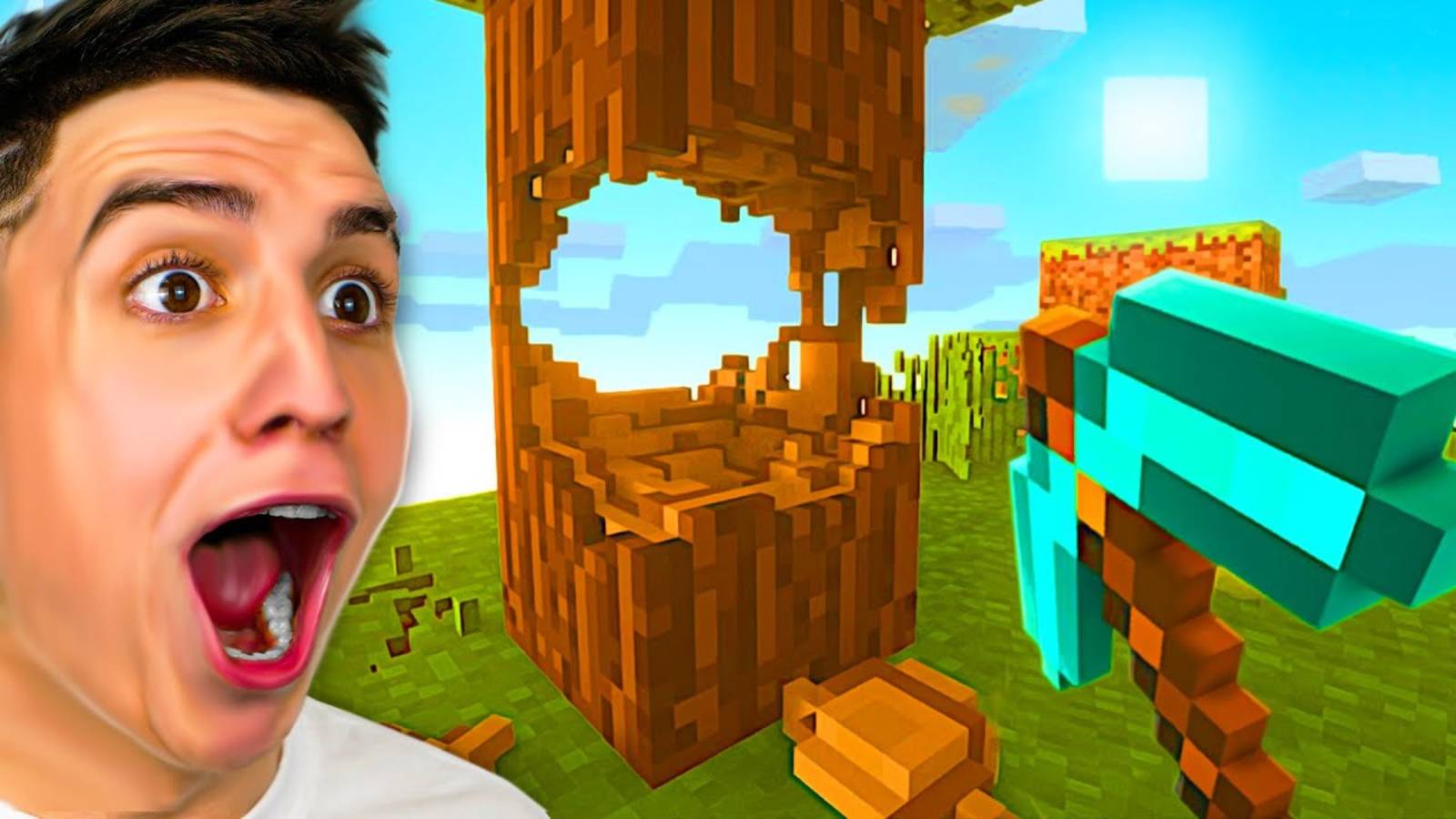 МАЙНКРАФТ, НО УЛЬТРА РЕАЛИСТИЧНАЯ ГРАФИКА ! **РЕАЛЬНАЯ ФИЗИКА** ГЛЕНТ