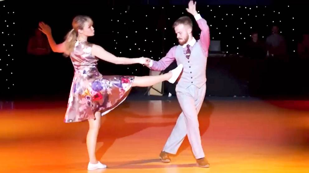 Lindy Hop Show BBDC 2022  Sondre  Tanya. Танцы