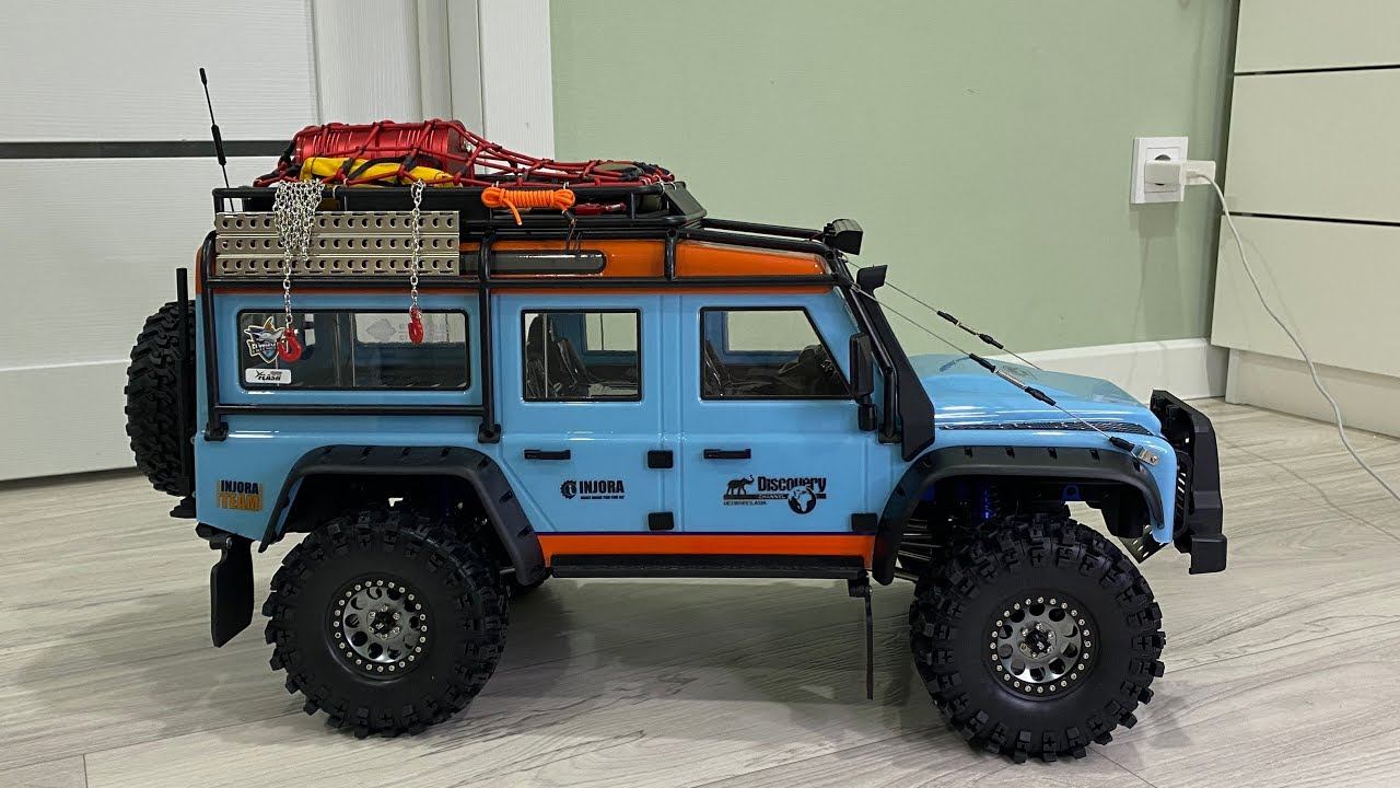 Распаковываем отличные колёса для MJX H8H