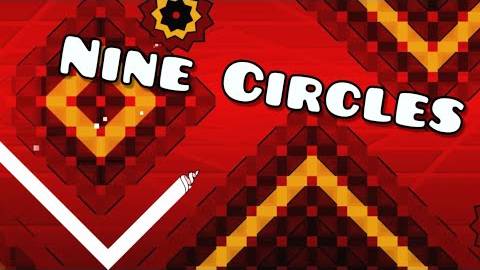 Nine Circles ｜ ВСЕ МОНЕТЫ ｜ Мой первый хард демон ｜ Geometry Dash