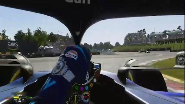 💥 Контроль скорости! Гонка в F1 2023 – Williams в Испании, кокпит-вид!
