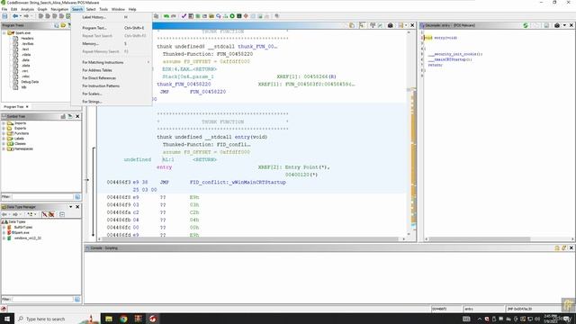 4 Malware Analysis and Reverse Engineering with Ghidra 2. Analyzing Suspicious String using Ghidra