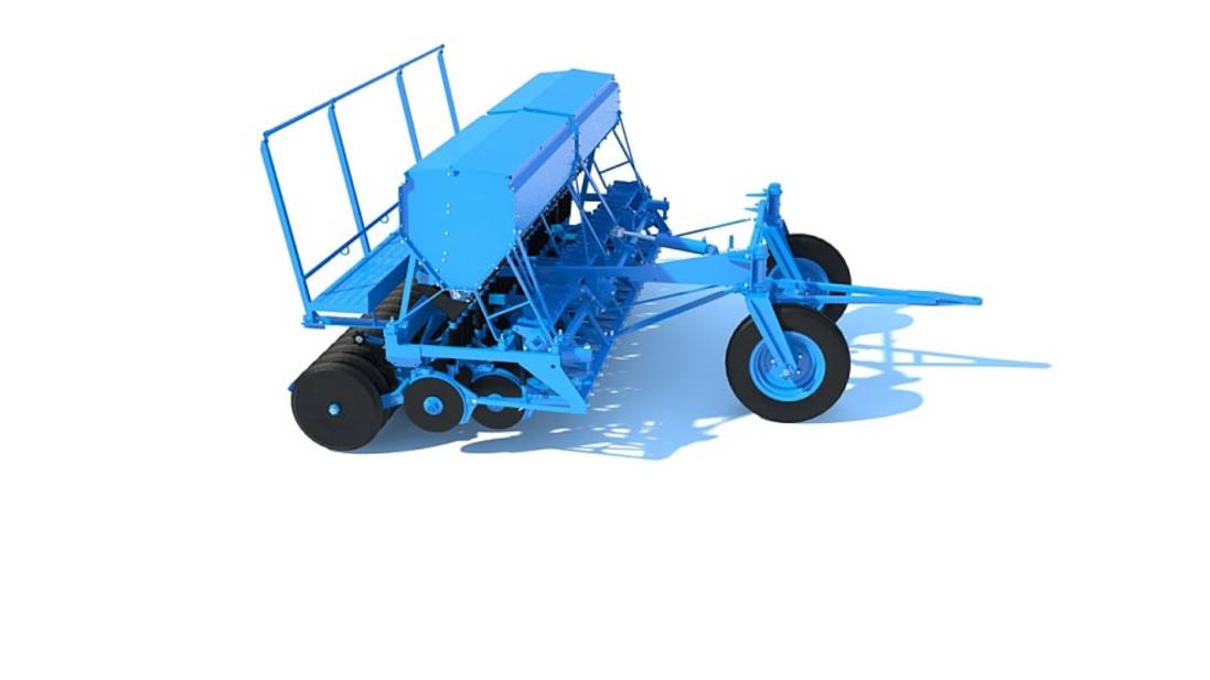 Сеялка механическая зернотуковая универсальная прессовая VITA СЗП-3,6А