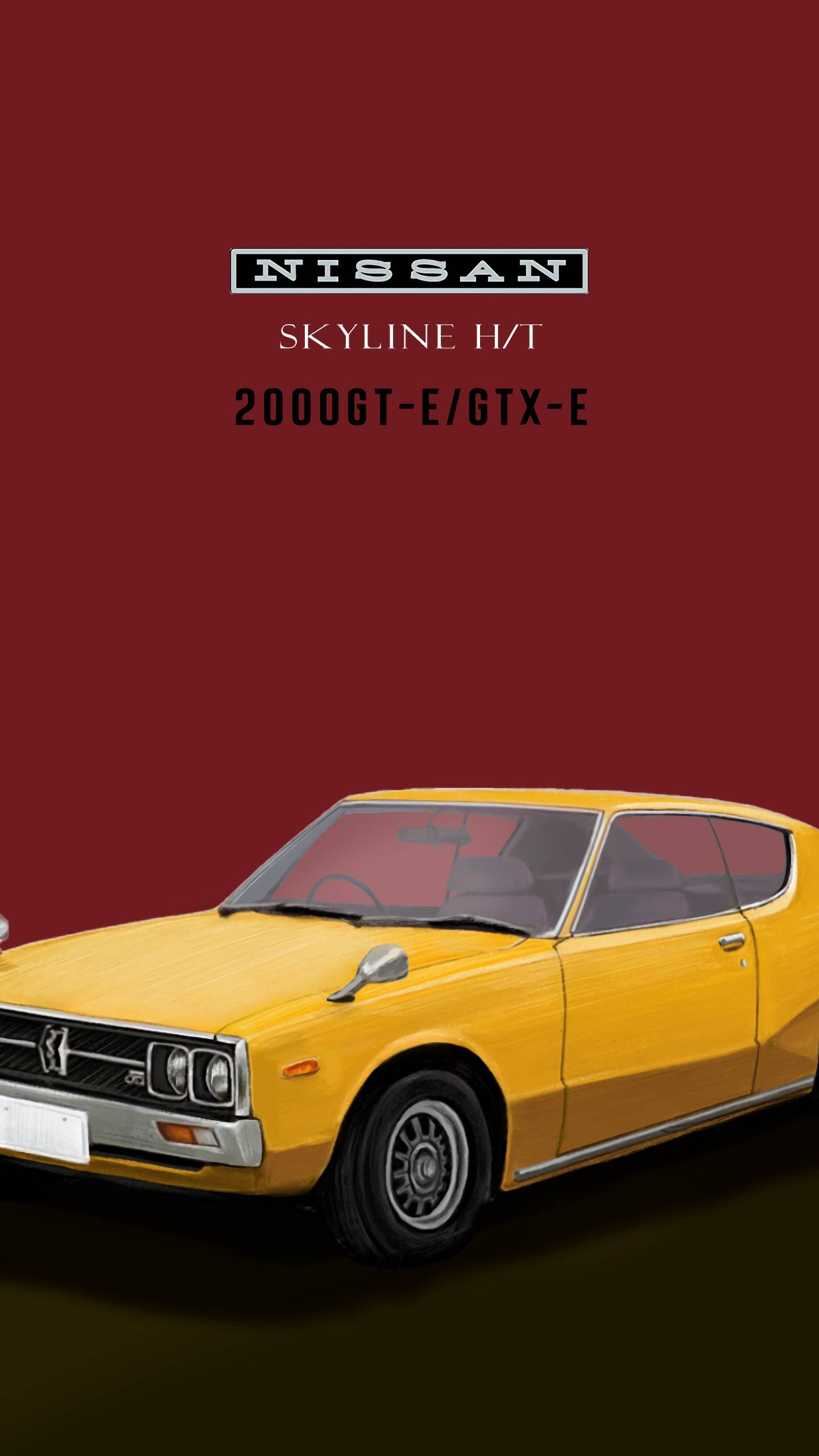 Nissan Skyline H/T 2000GT-E/GTX-E (KGC111) 1976 - Ретро-революция: Эволюция стиля и скорости!