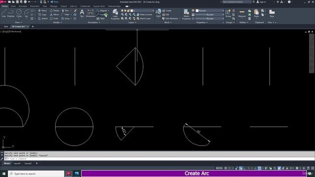 10. Create Arc