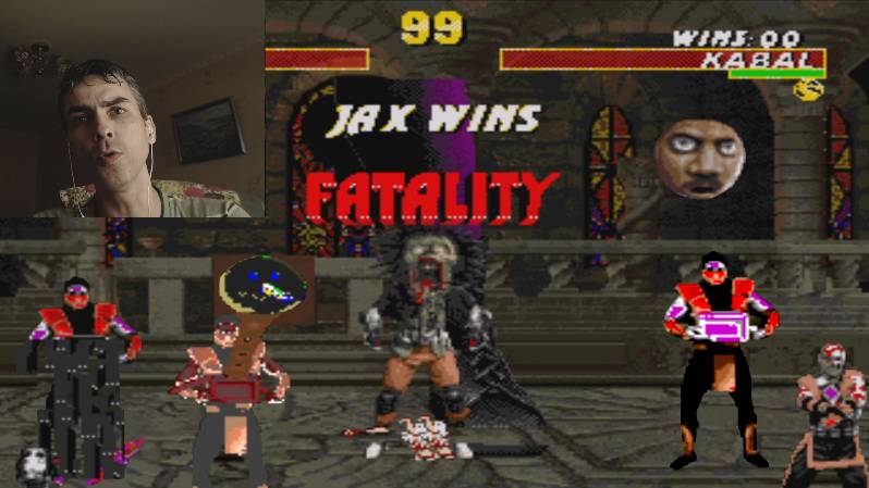 UMK3 Antifatality 2 у Kabal и Jax
