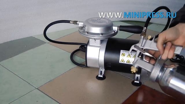 Ручной пульверизатор распылитель оболочки на таблетки WS-01 Minipress.ru