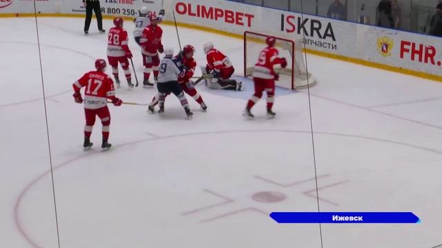 Хоккеисты команды «Торпедо-Горький» провели свой очередной матч текущей выездной серии
