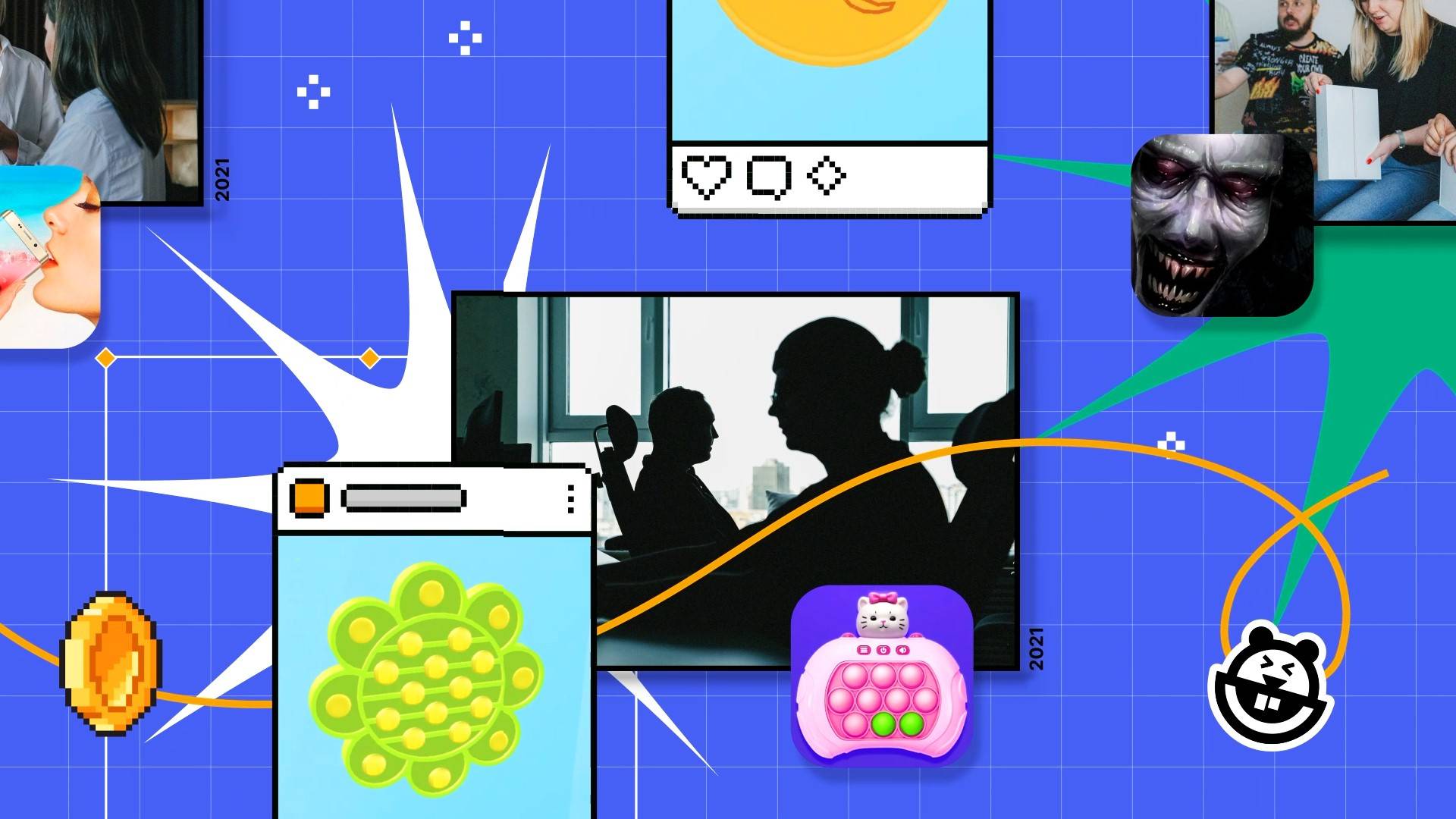 Dobro Games | Коллажная Графика в Рекламном Ролике | Студия Соловей