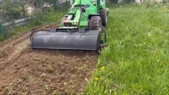 культиватор на минипогрузчик