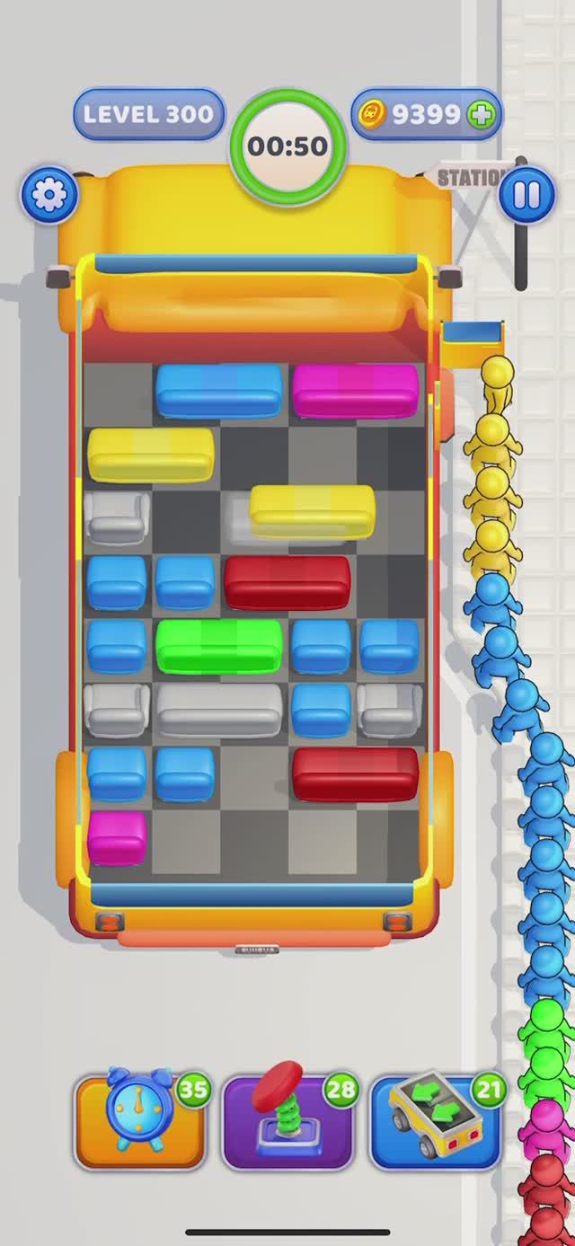 Прохождение Seat Away level 300
