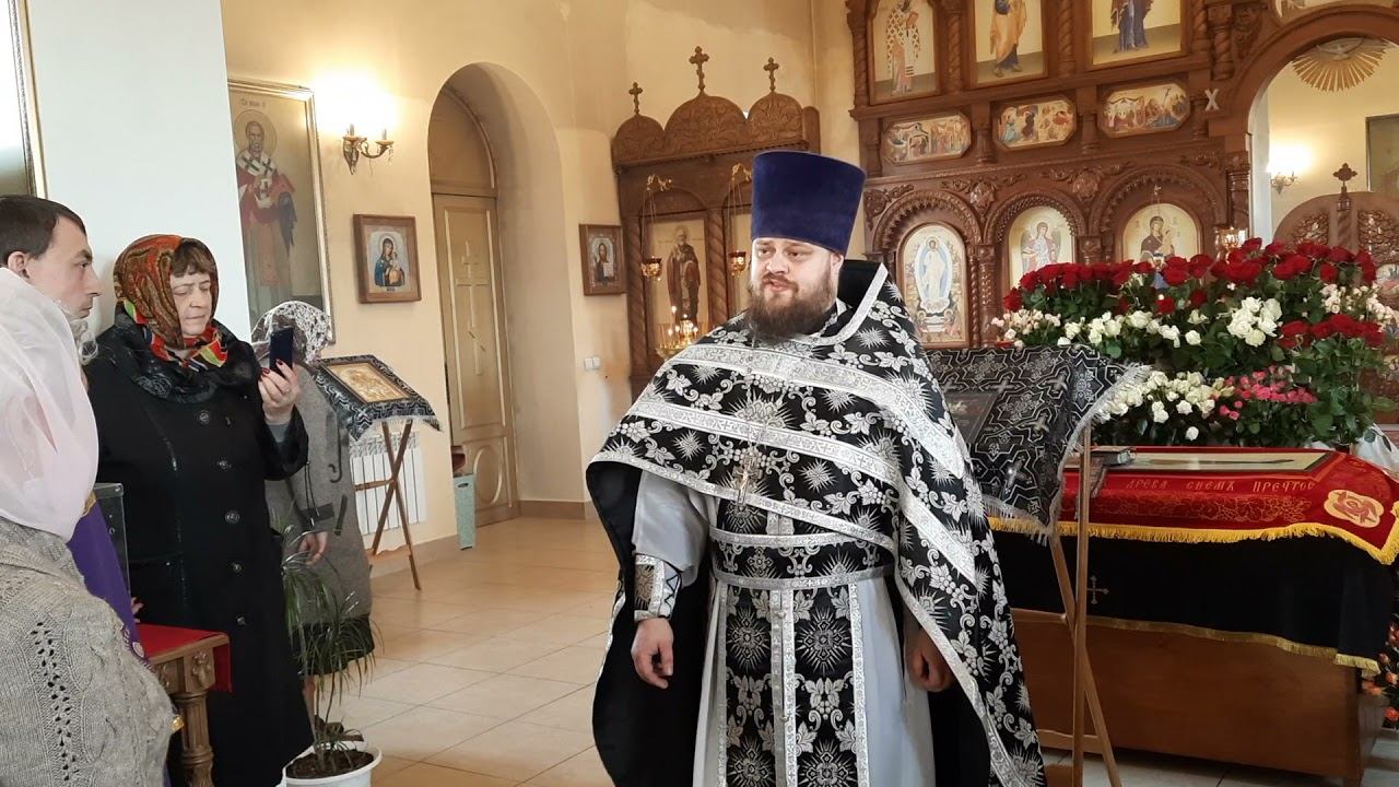 Проповедь перед Плащаницей. иерей Павел Курганов