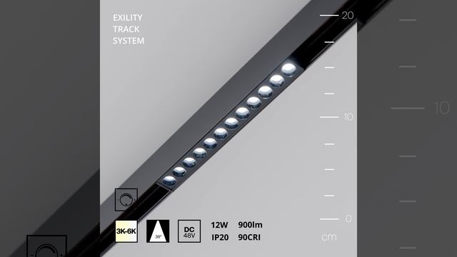 Трековый светильник Technical TR031-4-12W3K-S-DS-B