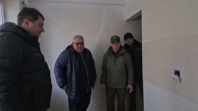 Вице-губернатор Ленинградской области проверил ход текущих работ в Енакиево