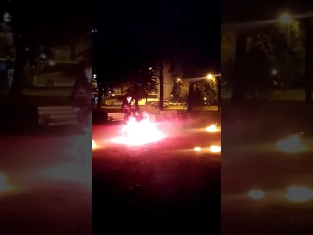 Фаэр шоу с пиротехникой